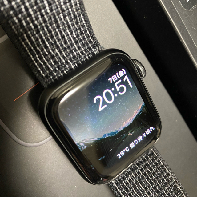もらって嬉しい出産祝い Apple Watch Nike Series 5 GPSモデル 40mm