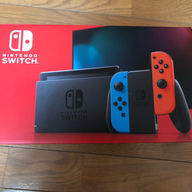 Nintendo Switch - Nintendo Switch Joy-Con(L)/(R) ネオンブルーの+