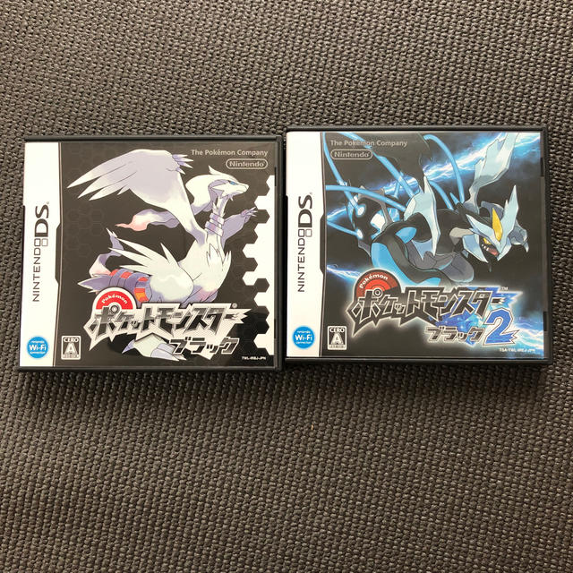 ニンテンドーDS(ニンテンドーDS)のポケットモンスターブラック2  エンタメ/ホビーのゲームソフト/ゲーム機本体(携帯用ゲームソフト)の商品写真