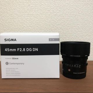 シグマ(SIGMA)のSIGMA 45mm F2.8 DG DN シグマ　eマウント(レンズ(単焦点))