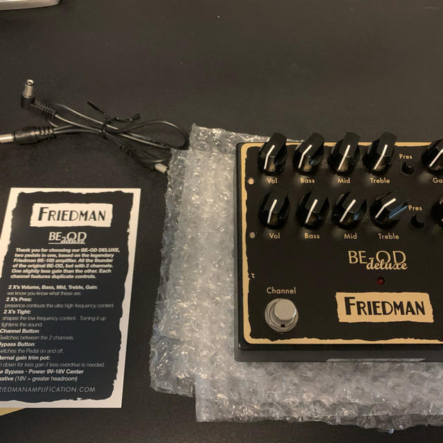 国内正規品 Friedman BE-OD Deluxe フリードマン