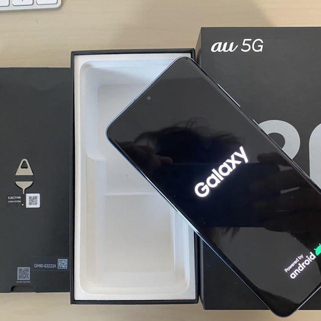au Galaxy S20 5G SCG01 SIMフリー化済み - スマートフォン本体