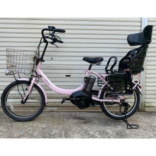 ヤマハ(ヤマハ)のYAMAHA PAS babby ピンク　新基準　電動アシスト自転車　8.7AH(自転車本体)