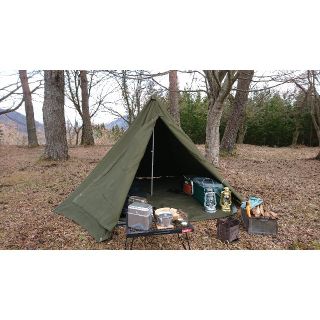 ポーランド軍ポンチョテント一式 サイズ2 パップテント 軍幕の通販 by