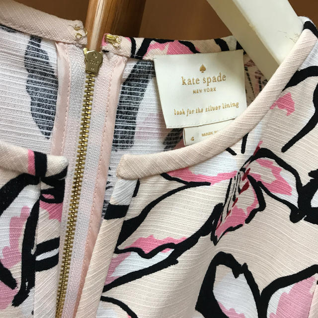 kate spade new york(ケイトスペードニューヨーク)のケートスペード、花柄ワンピース レディースのワンピース(ひざ丈ワンピース)の商品写真