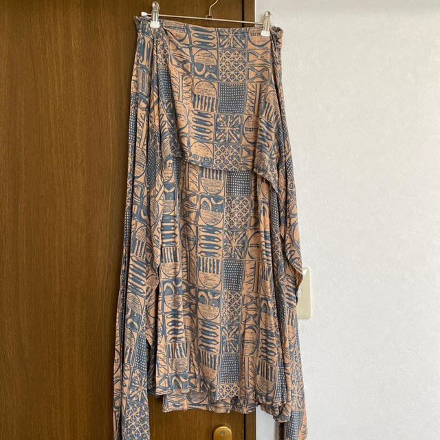 値下げ　難有り　ノアノア　サッシュ　スカート　ハワイ　フラ　ドレス レディースのスカート(ロングスカート)の商品写真