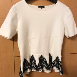 トゥービーシック(TO BE CHIC)のTOBECHIC  半袖ニットサイズII(ニット/セーター)