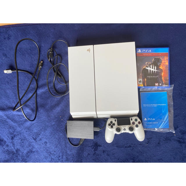 PlayStation4 500GB の通販 by まんぷく's shop｜プレイステーション4ならラクマ - PlayStation4 グレイシャー・ホワイト 定番爆買い