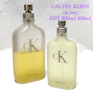 シーケーカルバンクライン(ck Calvin Klein)のCK シーケー ワン オードトワレ 200ml 100ml(香水(男性用))
