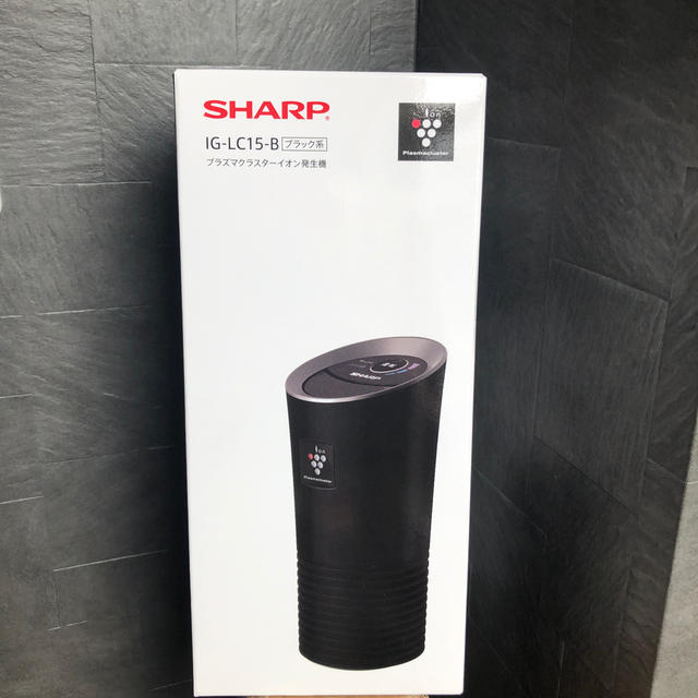 SHARP(シャープ)のシャープ　プラズマクラスターイオン発生機（車載対応タイプ） 自動車/バイクの自動車(車内アクセサリ)の商品写真