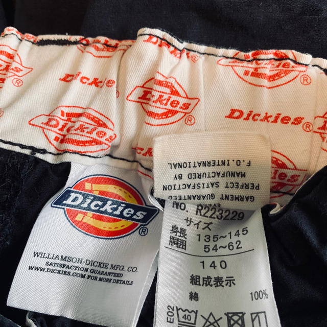 Dickies(ディッキーズ)のDickies キッズハーフパンツ 140 キッズ/ベビー/マタニティのキッズ服男の子用(90cm~)(パンツ/スパッツ)の商品写真