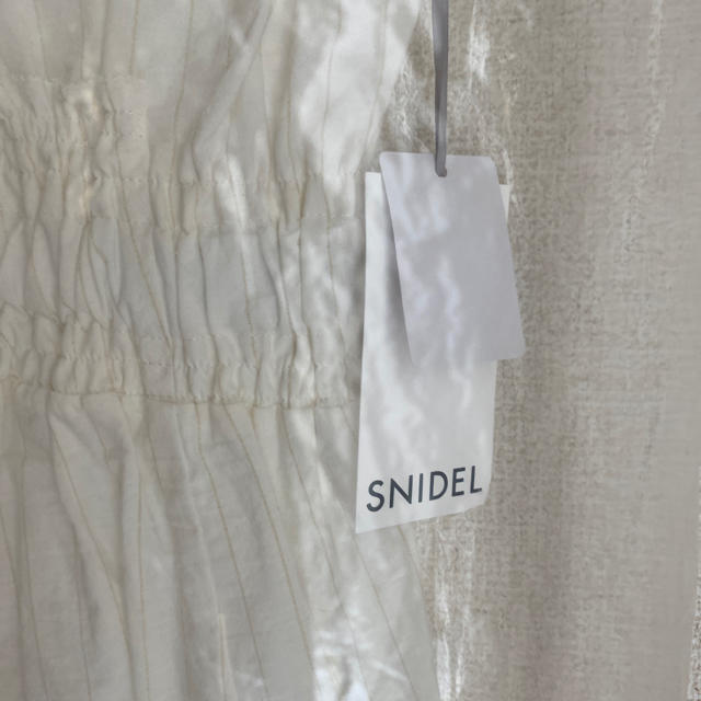 SNIDEL(スナイデル)のスナイデル シャーリングシャツワンピース  新品！ レディースのワンピース(ロングワンピース/マキシワンピース)の商品写真