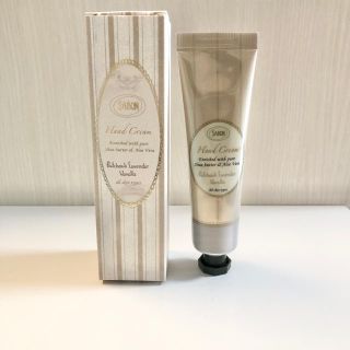 サボン(SABON)のSABON ハンドクリーム　ラベンダーバニラ　新品未使用(ハンドクリーム)