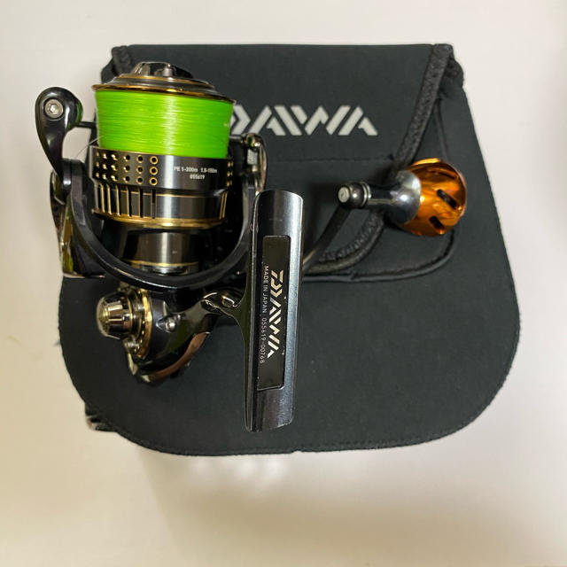 DAIWA イグジスト　2510PE-H カスタムノブ付き