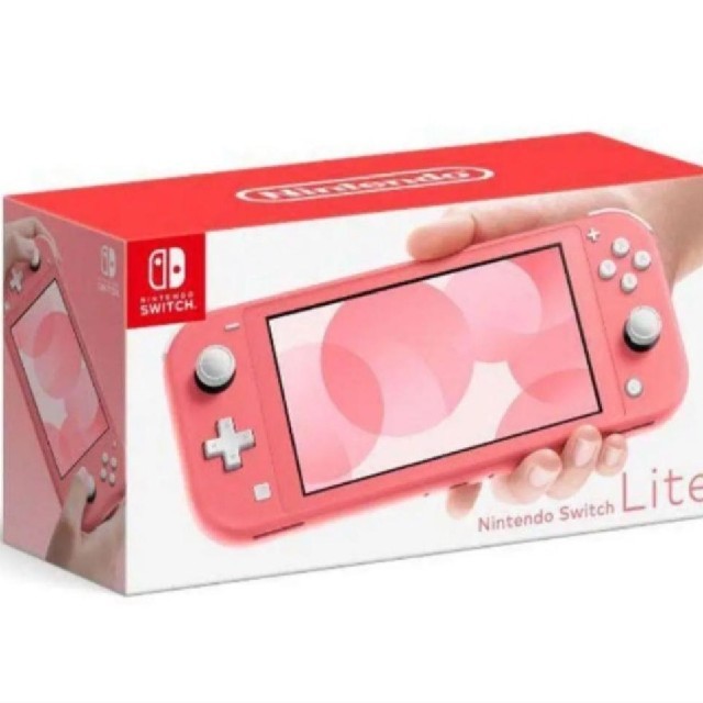 Nintendo Switch Lite　コーラルピンク