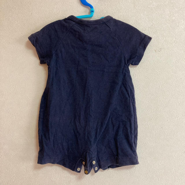 babyGAP(ベビーギャップ)のベビーギャップ　ロンパース　SUN ネイビー　60 キッズ/ベビー/マタニティのベビー服(~85cm)(ロンパース)の商品写真