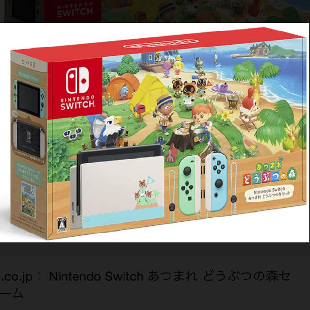 【新品】Nintendo Switch あつまれ どうぶつの森 セット