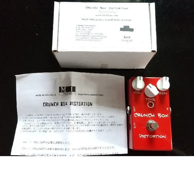 ギター用エフェクター CRUNCH BOX DISTORTION MI Aud 楽器のギター(エフェクター)の商品写真