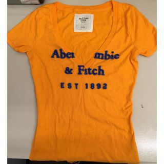 アバクロンビーアンドフィッチ(Abercrombie&Fitch)のアバクロのオレンジＴシャツ！ (Tシャツ(半袖/袖なし))