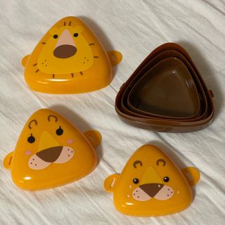 カロリー計算のできるおにぎりメーカー🍙ライオン柄🦁(弁当用品)