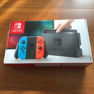 ニンテンドースイッチ(Nintendo Switch)のNintendo Switch Joy-Con (L) ネオンブルー/ (R) (家庭用ゲーム機本体)