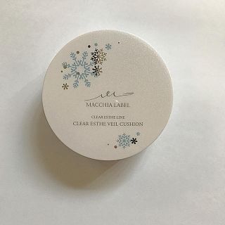 マキアレイベル(Macchia Label)のマキアレイベル　クリアエステヴェール　 クッションケース限定デザイン(ファンデーション)