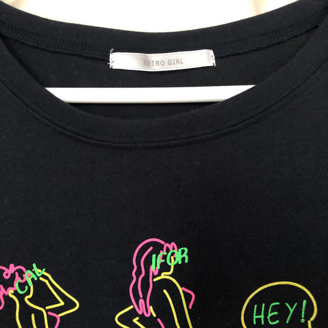 RETRO GIRL(レトロガール)の　Tシャツ　ロゴTシャツ　レトロガール　美品 メンズのトップス(Tシャツ/カットソー(半袖/袖なし))の商品写真