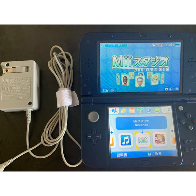 【美品】Newニンテンドー3DS LL メタリックブルーメタリックブルー