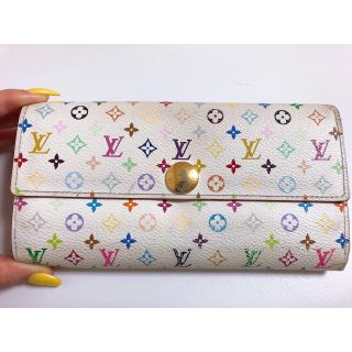 ルイヴィトン(LOUIS VUITTON)のLOUIS VUITTON 長財布 マルチカラー(財布)