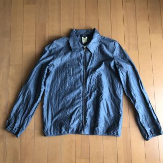 アーペーセー(A.P.C)のA.P.C フルジップシャツジャケット S グレー(ブルゾン)