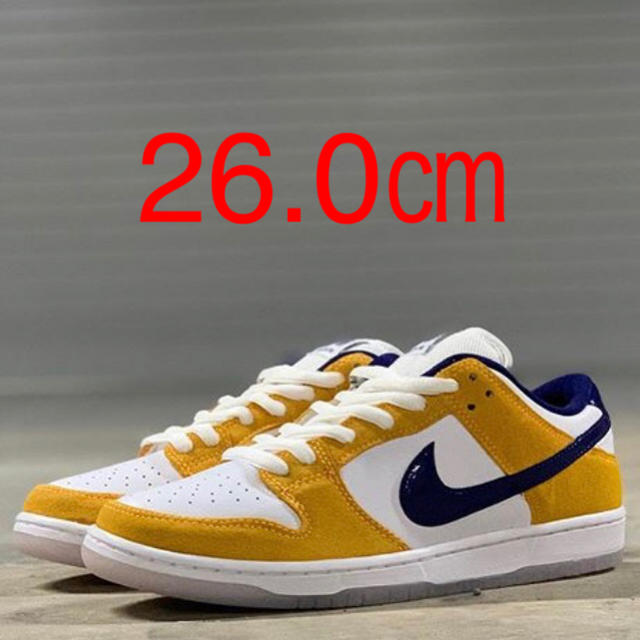 NIKE(ナイキ)のNIKE SB DUNK LOW PRO LASER ORANGE メンズの靴/シューズ(スニーカー)の商品写真