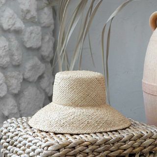 ルームサンマルロクコンテンポラリー(room306 CONTEMPORARY)のbraid paper Hat 新品(麦わら帽子/ストローハット)