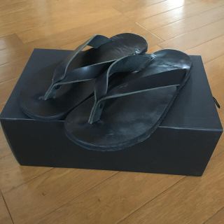 ヨウジヤマモト(Yohji Yamamoto)のBishool Hand Craft Leather Beach Sandal(サンダル)