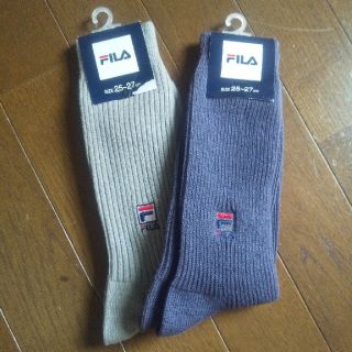 フィラ(FILA)のaaa様専用　FILA メンズソックス　2足セット　新品(ソックス)