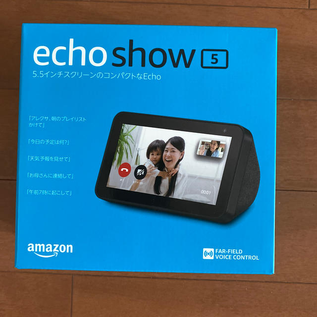 ECHO(エコー)の新品未開封　amazon echo show 5 スマホ/家電/カメラのオーディオ機器(スピーカー)の商品写真