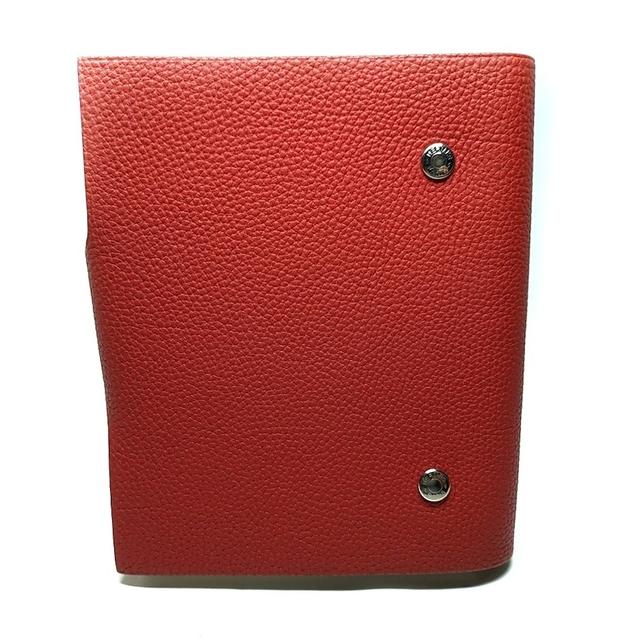 エルメス 手帳美品 ユリスPM レッド トゴ エルメス 手帳美品 ユリスPM レッド トゴ