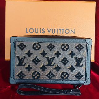 ルイヴィトン(LOUIS VUITTON)のルイヴィトン モノグラム ソフトトランク クラッチ セカンド(セカンドバッグ/クラッチバッグ)