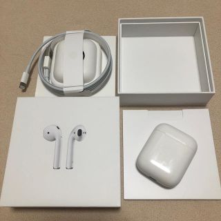 アップル(Apple)の美品☆AirPods 第一世代(ヘッドフォン/イヤフォン)