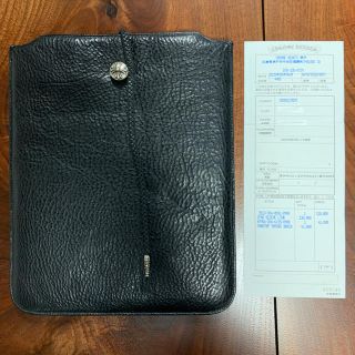 クロムハーツ(Chrome Hearts)の超美品　クロムハーツipad ケース　ヘビーレザー(iPadケース)