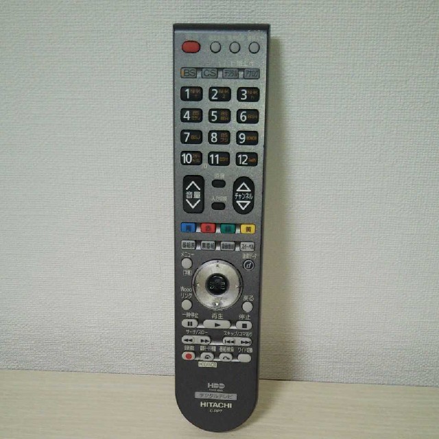 日立(ヒタチ)の値引き大歓迎！ HITACHI 日立デジタルテレビリモコン C-RP7 スマホ/家電/カメラのテレビ/映像機器(その他)の商品写真