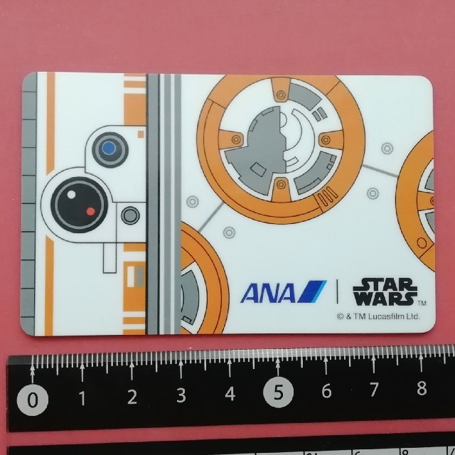 ANA(全日本空輸)(エーエヌエー(ゼンニッポンクウユ))のANA  STAR WARS card BB-8 エンタメ/ホビーのコレクション(ノベルティグッズ)の商品写真