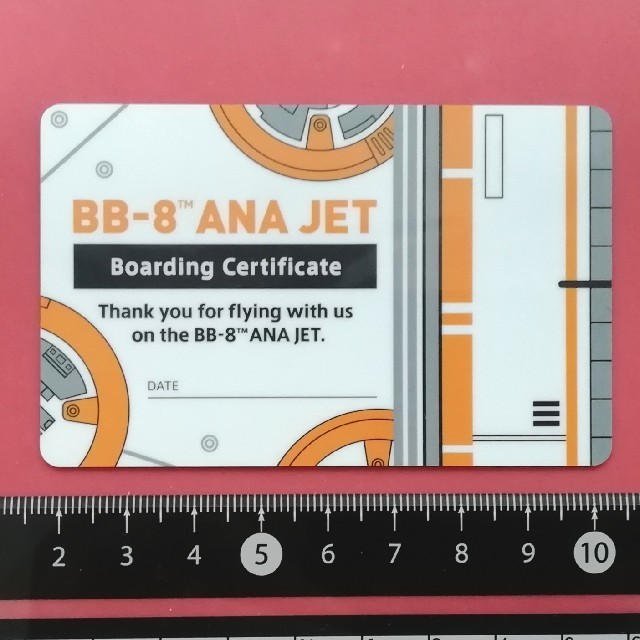 ANA(全日本空輸)(エーエヌエー(ゼンニッポンクウユ))のANA  STAR WARS card BB-8 エンタメ/ホビーのコレクション(ノベルティグッズ)の商品写真