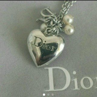 ディオール(Dior)の送料無料　Diorハートネックレス(ネックレス)