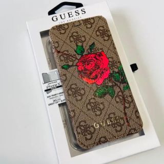 ゲス(GUESS)のGUESS ゲス iPhone X/XS フリップケース GGマーク 手帳型(iPhoneケース)