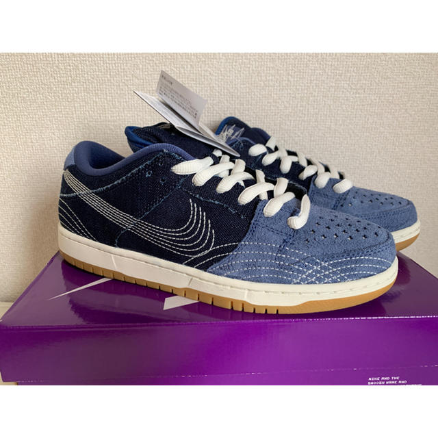 NIKE(ナイキ)のNIKE SB DUNK LOW PRO PRM SASHIKO メンズの靴/シューズ(スニーカー)の商品写真