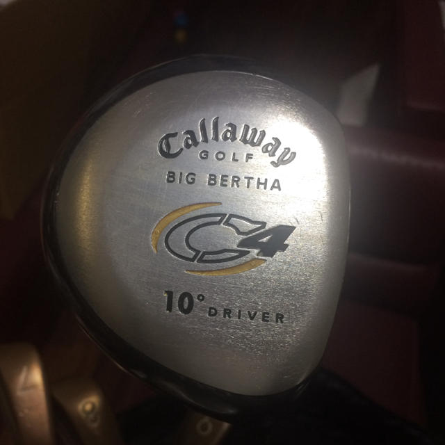 Callaway(キャロウェイ)のキャディバッグ アイアン ドライバー等 １０点セット スポーツ/アウトドアのゴルフ(その他)の商品写真