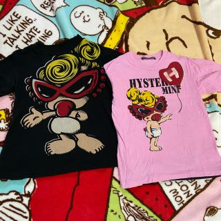 ヒステリックミニ(HYSTERIC MINI)ののん様クーポン待ちです。ヒスミニ Tシヤッ①②テディちゃんパンツ⑩(Tシャツ/カットソー)