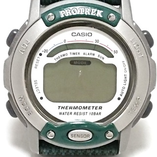 カシオ(CASIO)のカシオ 腕時計 PRL-10 レディース 白(腕時計)