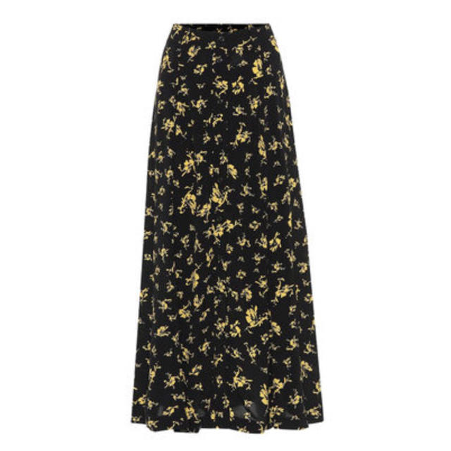 ☆新品☆【GANNI】フローラル CREPE ロング スカート - ロングスカート