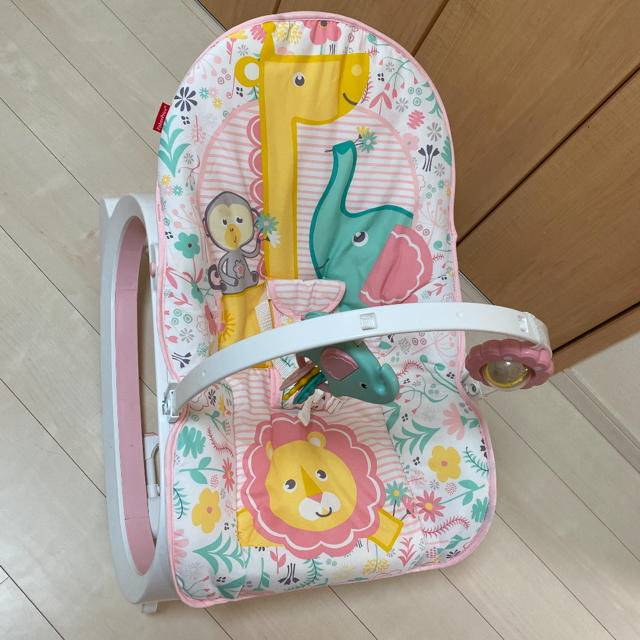 Fisher-Price(フィッシャープライス)のバウンサー☆フィッシャープライス　美品 キッズ/ベビー/マタニティの寝具/家具(その他)の商品写真